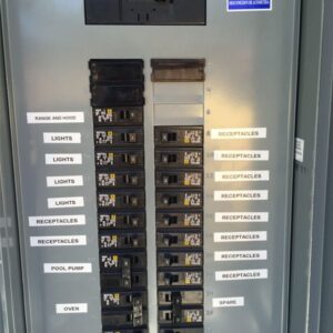 $129 Circuit-Breaker Panel Labeling and Home Electrical Inspection