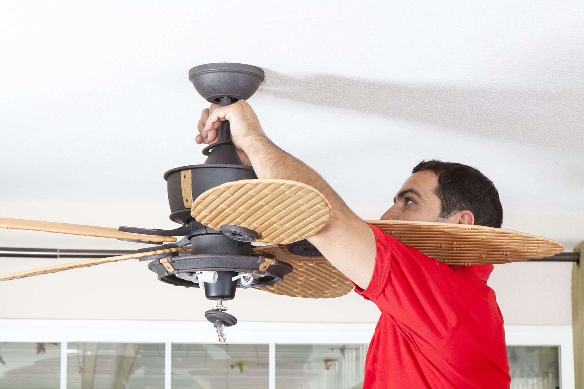 $129 Ceiling Fan or Light Installation